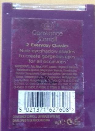 Набор английских разноцветных теней для глаз тени разноцветные палетка палитра3 фото