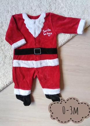 Новорічний чоловічок на 0-3м