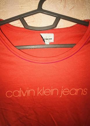 Женская футболка calvin klein jeans оригинал2 фото