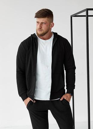 Мужской спортивный костюм. кофта на молнии и штаны3 фото