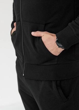 Мужской спортивный костюм. кофта на молнии и штаны8 фото