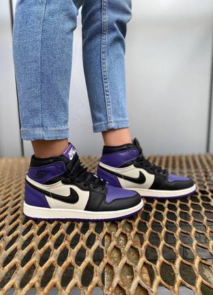 Чоловічі кросівки  nike air jordan 1 мужские кроссовки найк4 фото