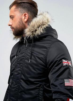 Мужская куртка бомбер от asos (!!!цена на сайте $110.00 !!!)3 фото