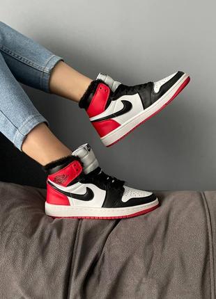 Чоловічі кросівки nike jordan 1 retro  мужские кроссовки найк аир джордан зимние