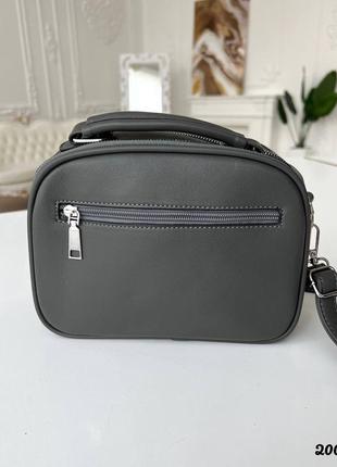 Жіноча сумка із замша3 фото