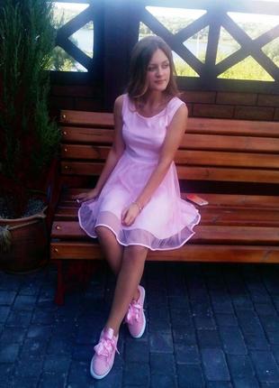Сукня з фатином 2