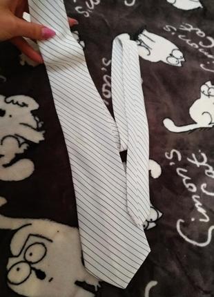 Новый стильный тонкий женский галстук