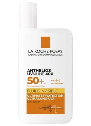 Сонцезахисний флюїд la roche-posay fluid spf50+