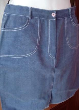 Юбка джинсовая 2