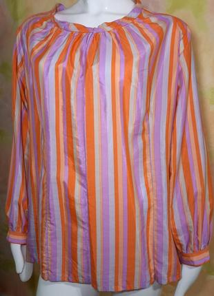 Шовк+бавовна блуза