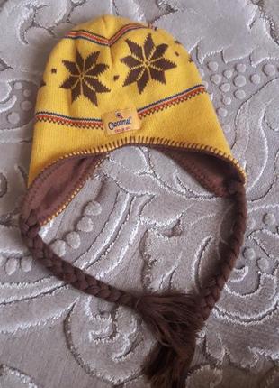 Шапка для мальчика 5-8 лет,40 грн