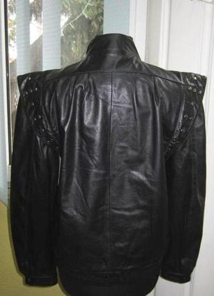 Модная оригинальная женская кожаная куртка ecнtes leder. лот 2952 фото
