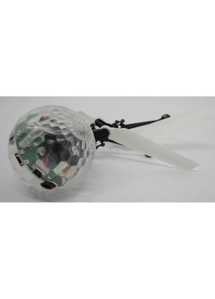 Куля сенсорна з підсвіткою літаючий м'ячик вертоліт керування рукою з usb-кабелем flying ball6 фото
