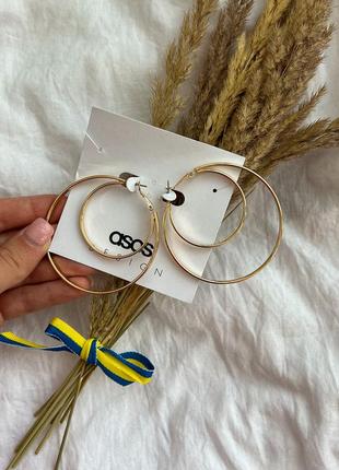 Подвійні кільця asos