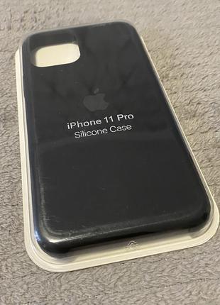 Чохол silicon case на iphone 11 pro1 фото