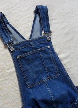 Стильный джинсовый бойфренд комбинезон для беременных h&m,  36 размер.4 фото