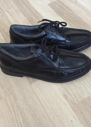 Туфли новые кожаные италия (ручная работа)
