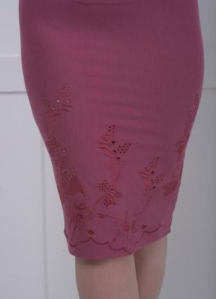 Срочно продам юбки трикотажные темно-розового цвета