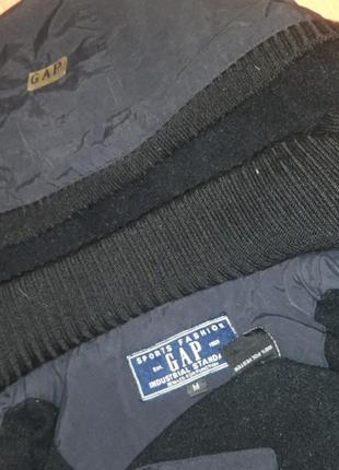 Куртка gap чорна унісекс 42-44  m sports fashion6 фото