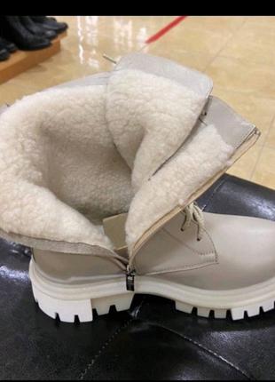 ❄️❤️якісна натуральна шкіра ❤️❄️ жіночі черевики демі, зима1 фото