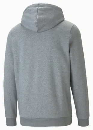 Серое худи puma essentials big logo men's hoodie новое оригинал из сша2 фото