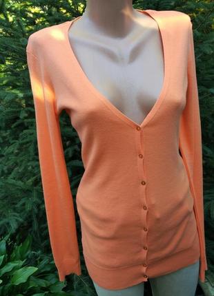 Benetton/уютный яркий кардиган итальянского бренда