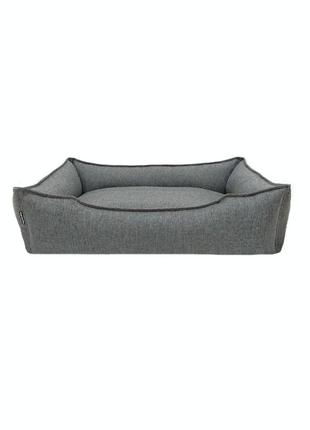Лежак 80×60×22 см лежанка для спальні місце тварин собак і кішок знімний чохол з бортами