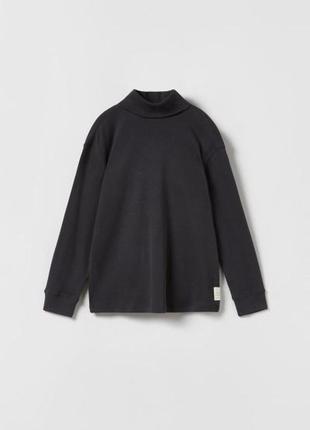 Zara (іспанія) трикотажний гольф темно-сірий