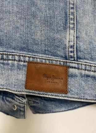 Фірмова джинсова куртка pepe jeans4 фото