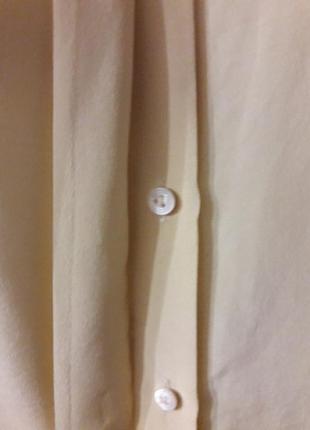 100% шовк вінтажна  стильна  блуза  сорочка  р. 44/ 46 від lady van laack6 фото