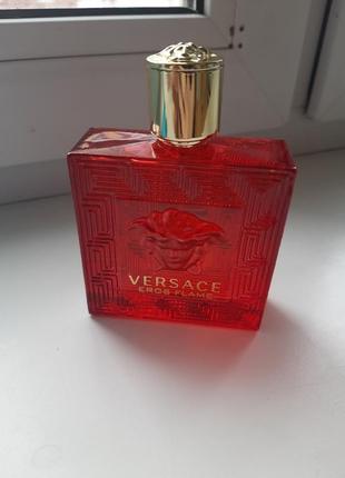 Versace eros flame 100мл версаче ерос флейм  эрос флейм туалетная вода для мужчин чоловіча туалетна вода оригінал чоловічий парфум парфумована вода1 фото