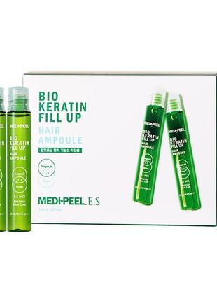 Укрепляющий филлер для волос medi-peel bio keratin fill up