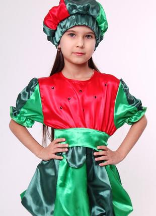 Карнавальный костюм арбуз №2 (девочка), размеры на рост 110 - 120