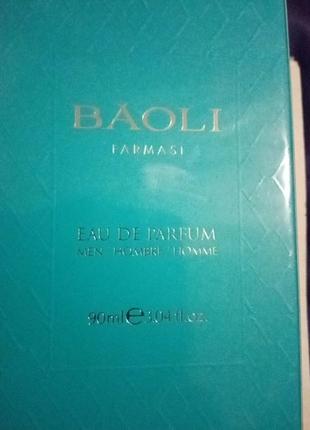 Чоловіча парфумована вода baoli від farmasi 90 мл