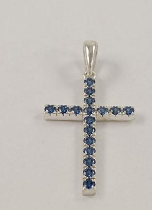 Модный крестик женский