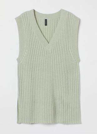 Жилетка светр в рубчик 2