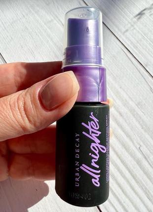 💜спрей для фіксації макияжу urban decay all nighter make up setting spray💜2 фото