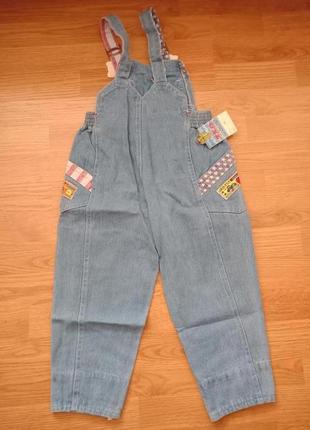 Новый джинсовый комбинезон2 фото