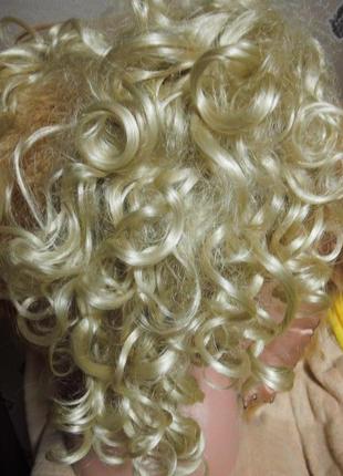 Шикарний "краб" шиньйон блондин для яскравих дівчат1 фото