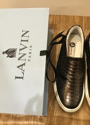 Слипоны lanvin оригинал4 фото