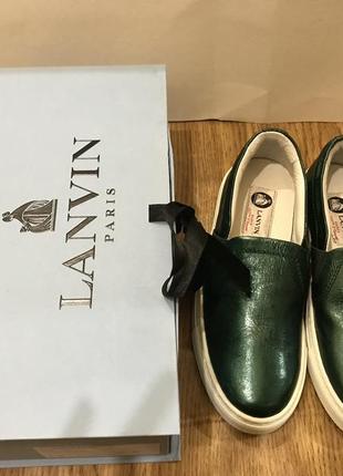 Слипоны lanvin оригинал4 фото