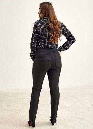 Брюки для вагітних класичні брюки офісні брюки для вагітних2 фото