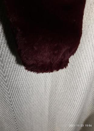 Женская меховая демисезонная куртка, шубка, шуба осенняя, весенняя, деми.8 фото