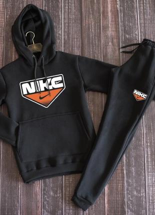 Зимний мужской спортивный трикотажный костюм nike