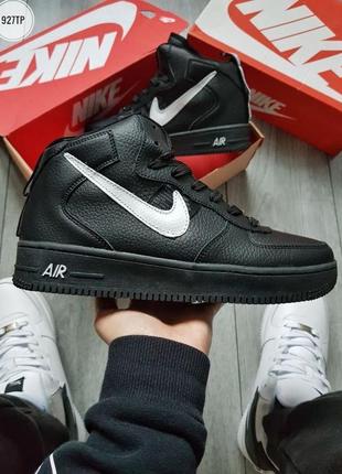 Зимние мужские спортивные кроссовки с мехом nike air force
