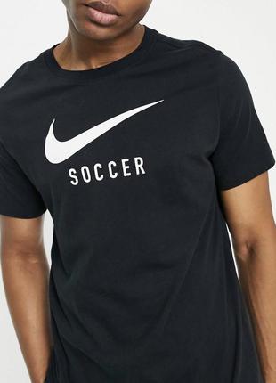 Футболка nike soccer swoosh logo