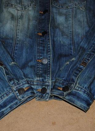 River island куртка джинсовая джинсовка ривер стильная3 фото