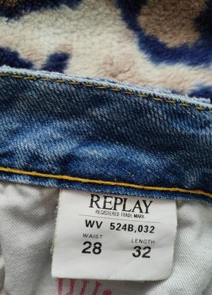 Світло-сині джинси replay3 фото