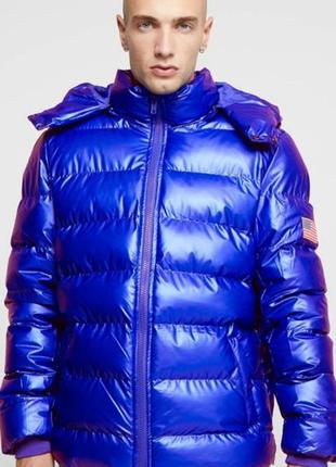 Зимняя теплая куртка с сайта asos розмір л
теплая не продуваемая
на рост 180-1853 фото