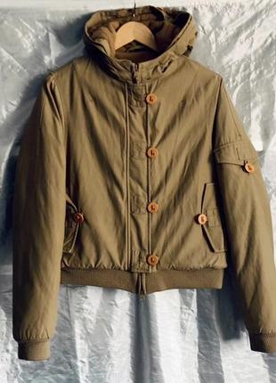 Куртка тепла коротка бренд timberland2 фото